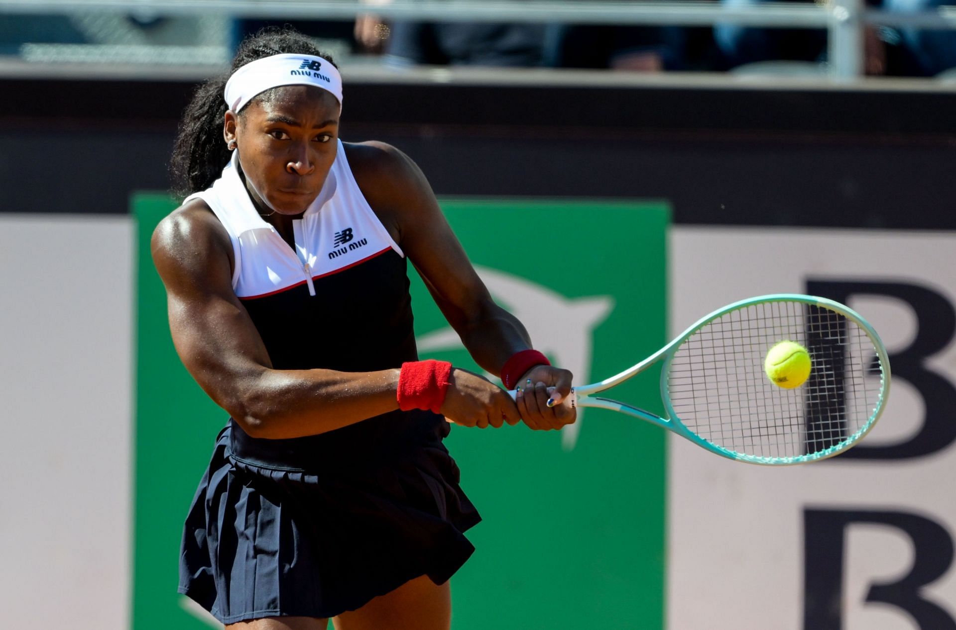Coco Gauff at the Italian Open 2025. (Photo: Getty)